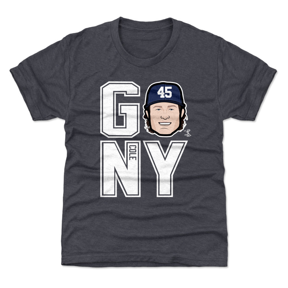 Youth Gerrit Cole Navy New York Yankees Player T-Shirt