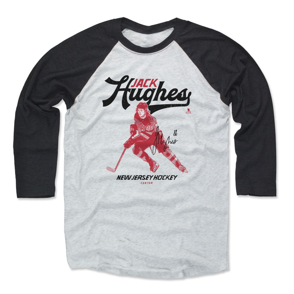 Levelwear New Jersey Devils Name & Number T-Shirt - Hughes - Adult
