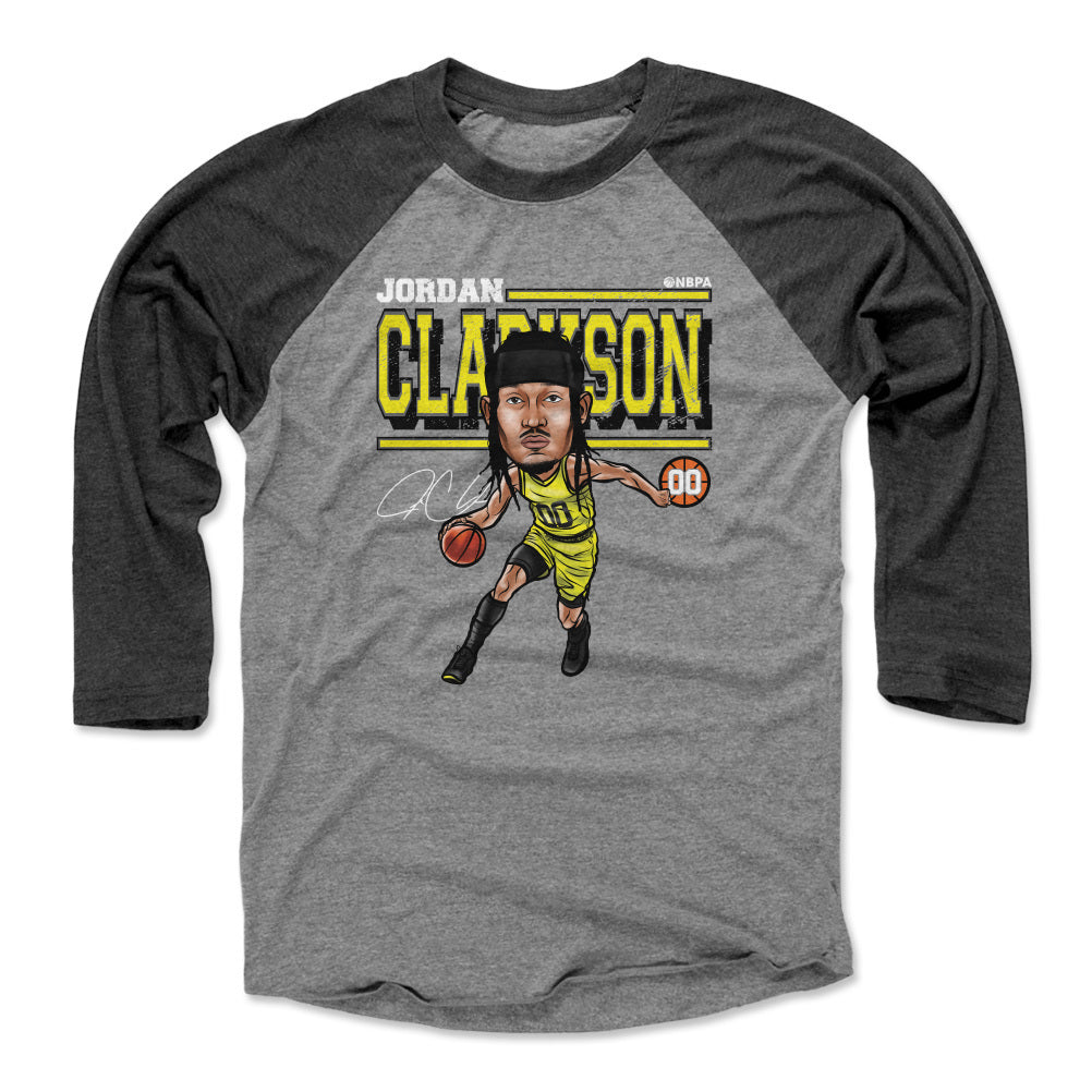 Jordan Clarkson Men's Baseball T-Shirt | outoftheclosethangers