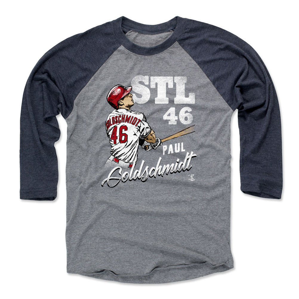 Men's 500 Level Paul Goldschmidt St. Louis Navy T-Shirt