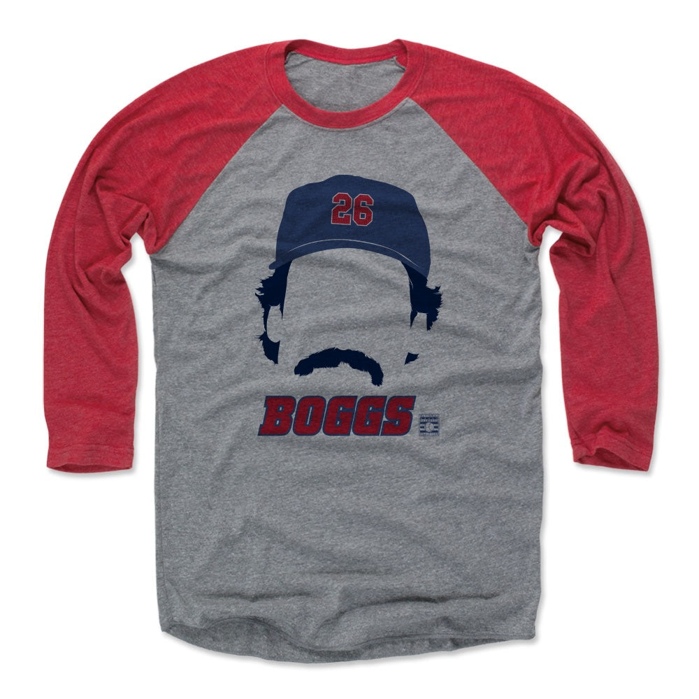 Wade Boggs Boston Red Sox T-Shirt Blue Majestic Mens XL RARE GUC