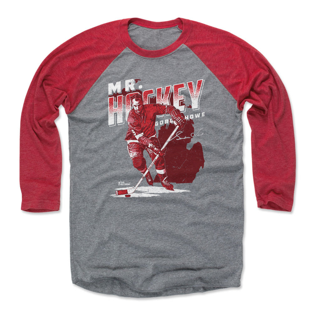 Gordie Howe Men's Baseball T-Shirt | outoftheclosethangers