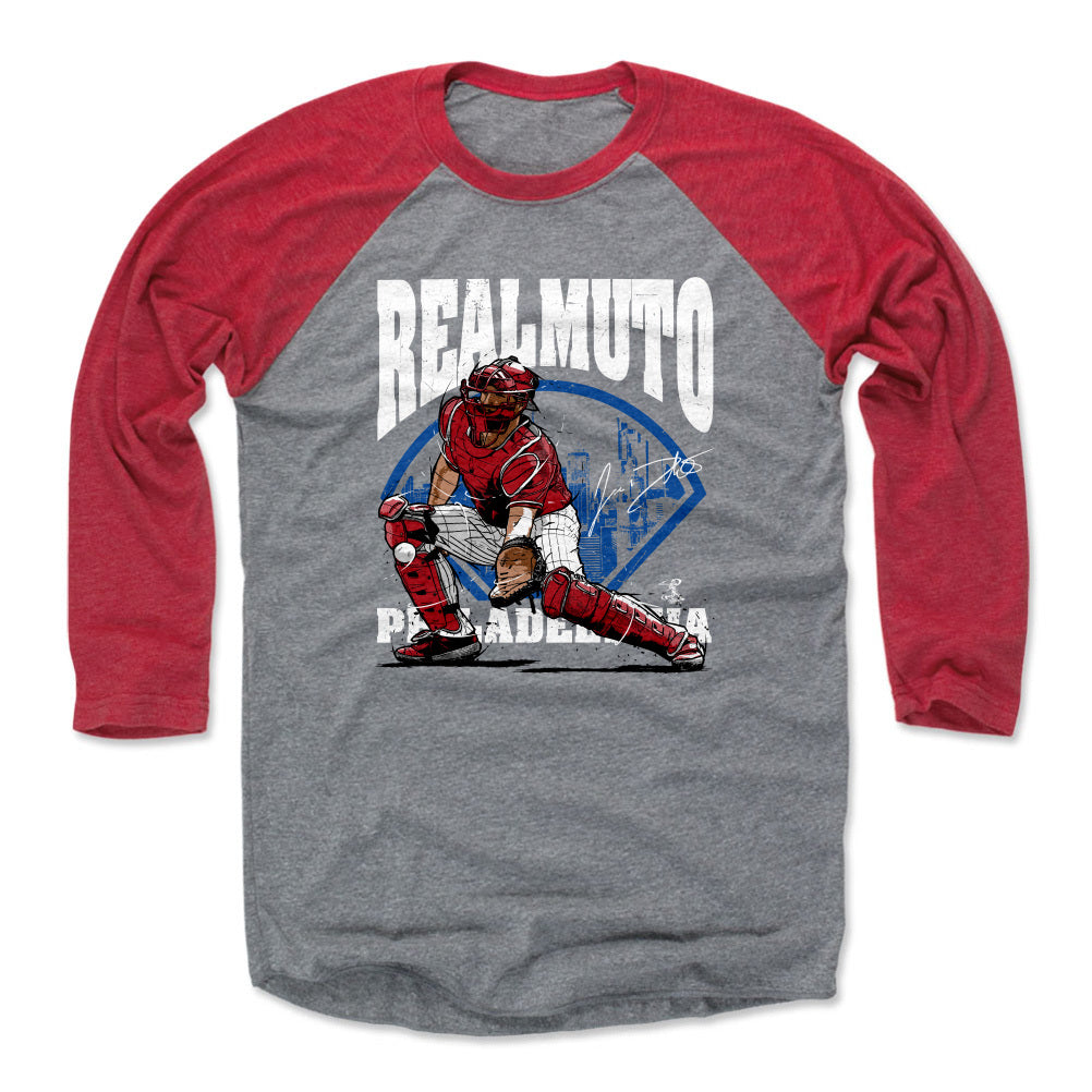  Thou Shall Not Steal JT Realmuto Philadelphia MLBPA T-Shirt :  Clothing, Shoes & Jewelry