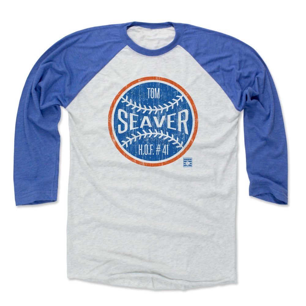 New York Mets Men's 500 Level Tom Seaver New York Gray Shirt