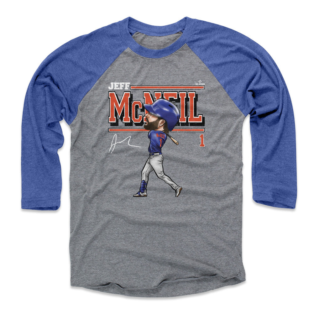 Jeff McNeil New York Mets Women's Royal Roster Name & Number T-Shirt 