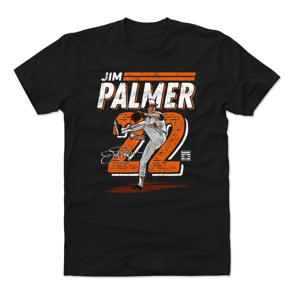 Jim Palmer Baltimore Orioles Youth Black Roster Name & Number T-Shirt 