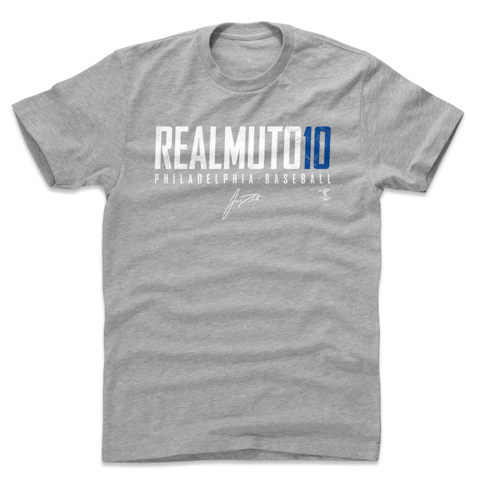  Womens J.T. Realmuto - Real Smart Women Graphic - Apparel -  V-Neck T-Shirt : Clothing, Shoes & Jewelry