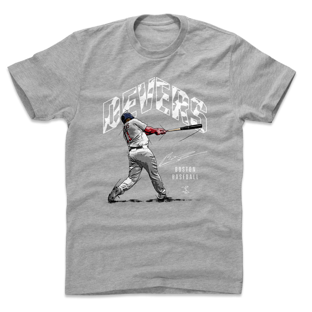 BeantownTshirts Rafael Devers Carita Boston Baseball Fan T Shirt Classic / Navy / Large