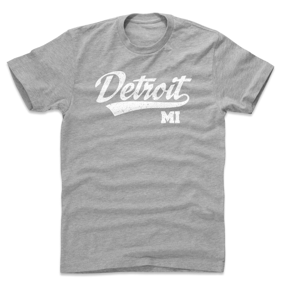 Detroit Men&#39;s Cotton T-Shirt | outoftheclosethangers
