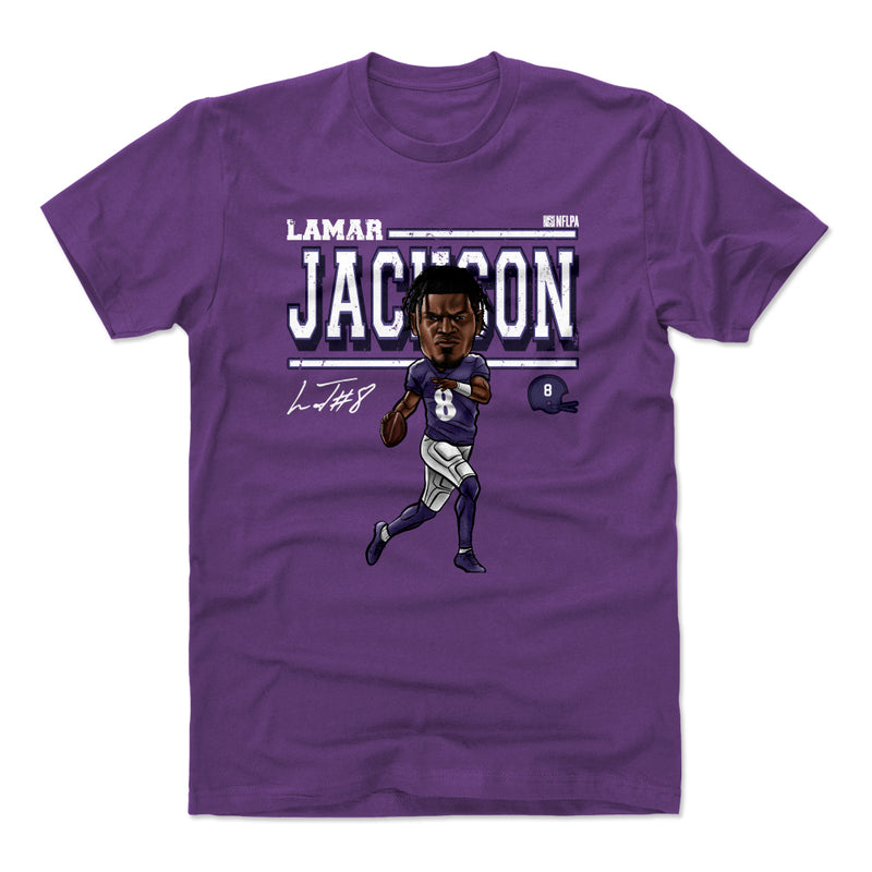 Lamar Jackson Shirt | Baltimore Football Men's Cotton T-Shirt | 500 ...