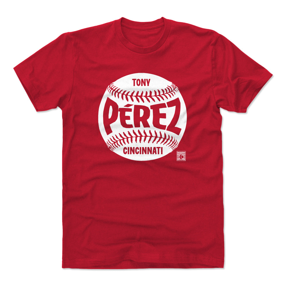 Tony Perez Men's Cincinnati Reds Throwback Jersey - White Authentic