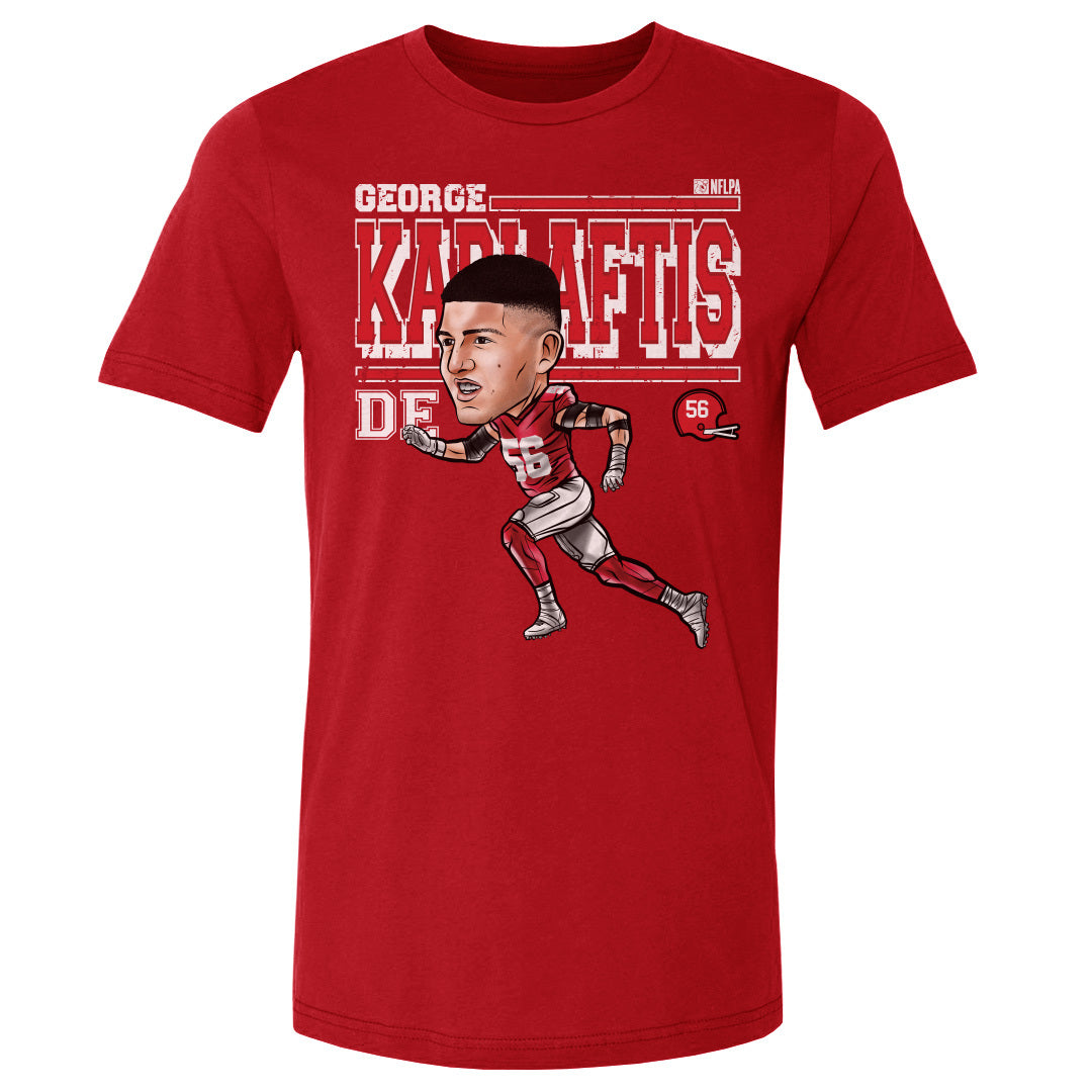 George Karlaftis Kansas City Chiefs Cartoon Shirt