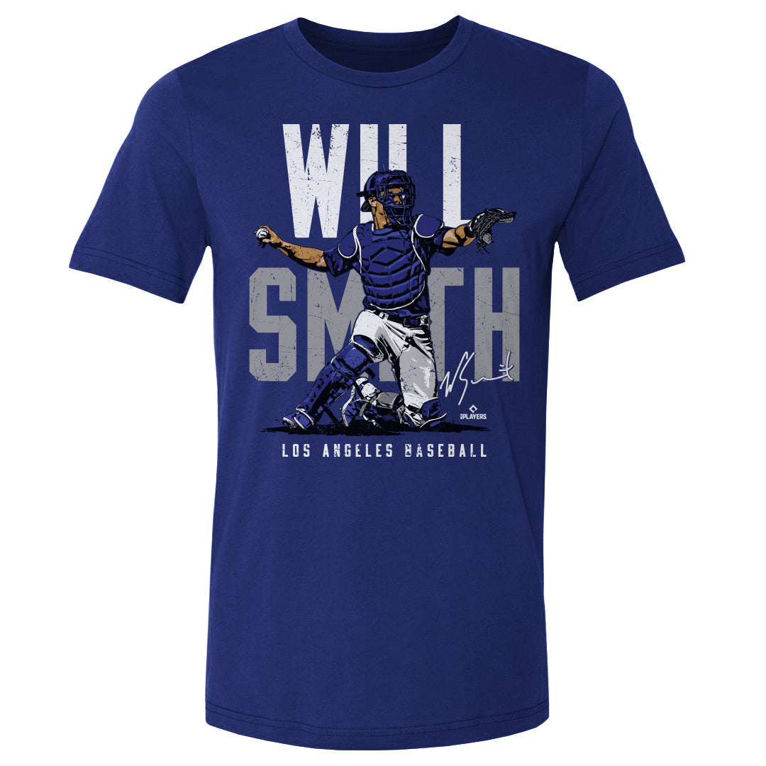 Will Smith Los Angeles Dodgers baseball name blocks shirt, hoodie, sweater  and v-neck t-shirt