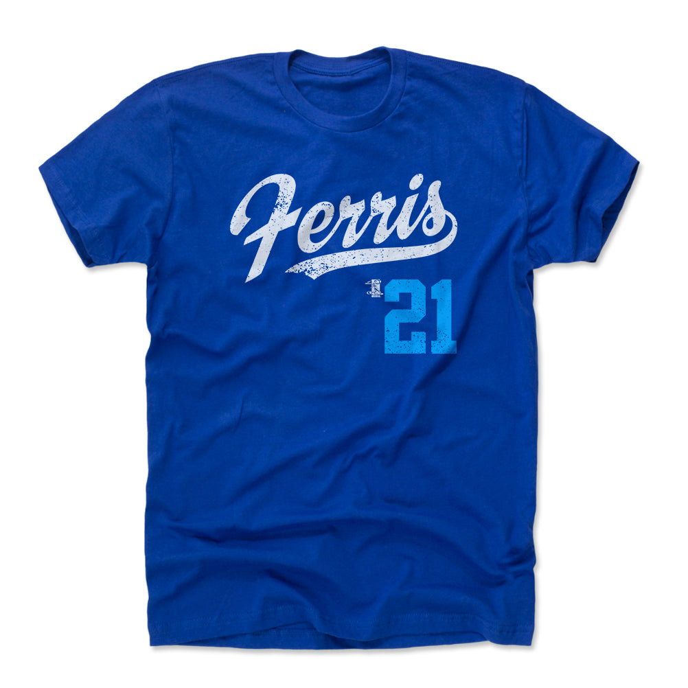 Pete Alonso Men's Cotton T-Shirt - Heather Gray - New York | 500 Level Major League Baseball Players Association (MLBPA)