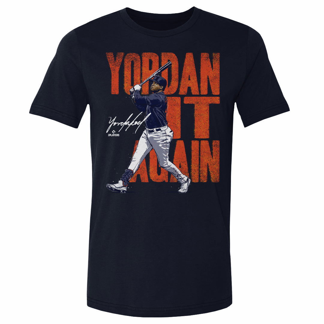 Jose Altuve Men's Cotton T-Shirt - White - Houston | 500 Level Major League Baseball Players Association (MLBPA)