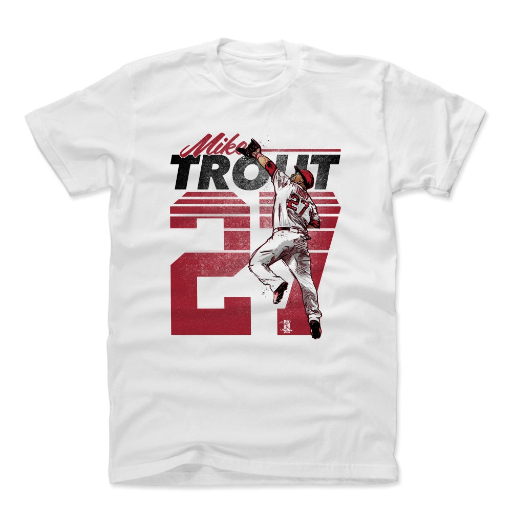 Los Angeles Angels Men's 500 Level Mike Trout Los Angeles Gray Shirt