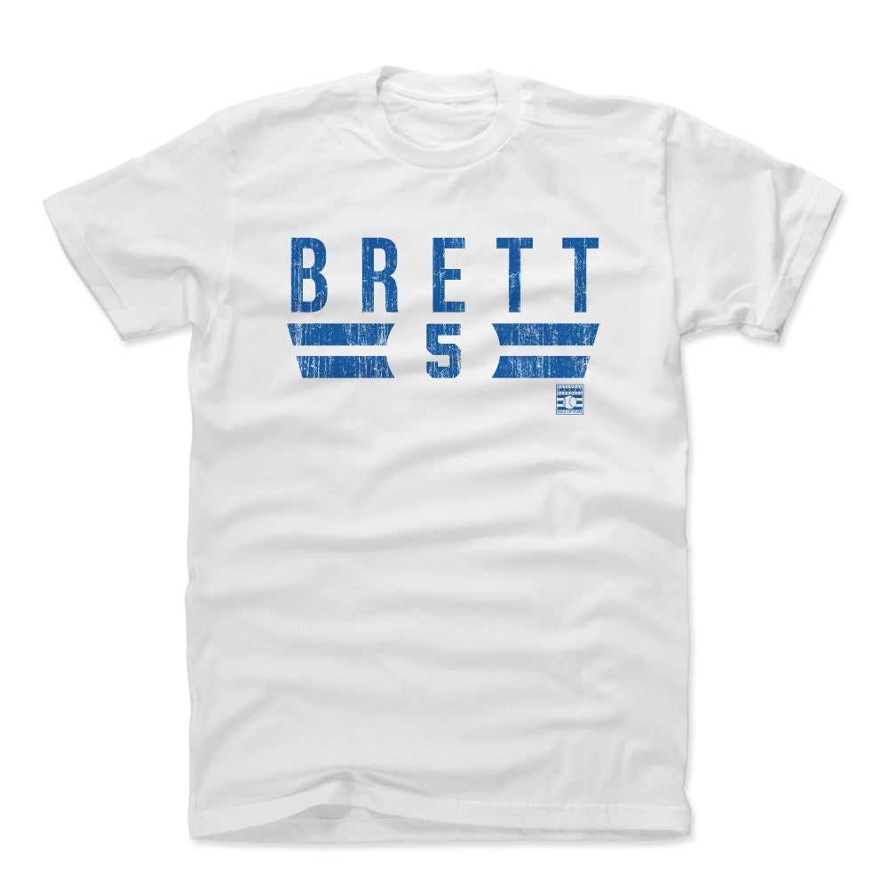 Vintage Kansas City Royals George Brett Hall Of Fame Tee T Shirt