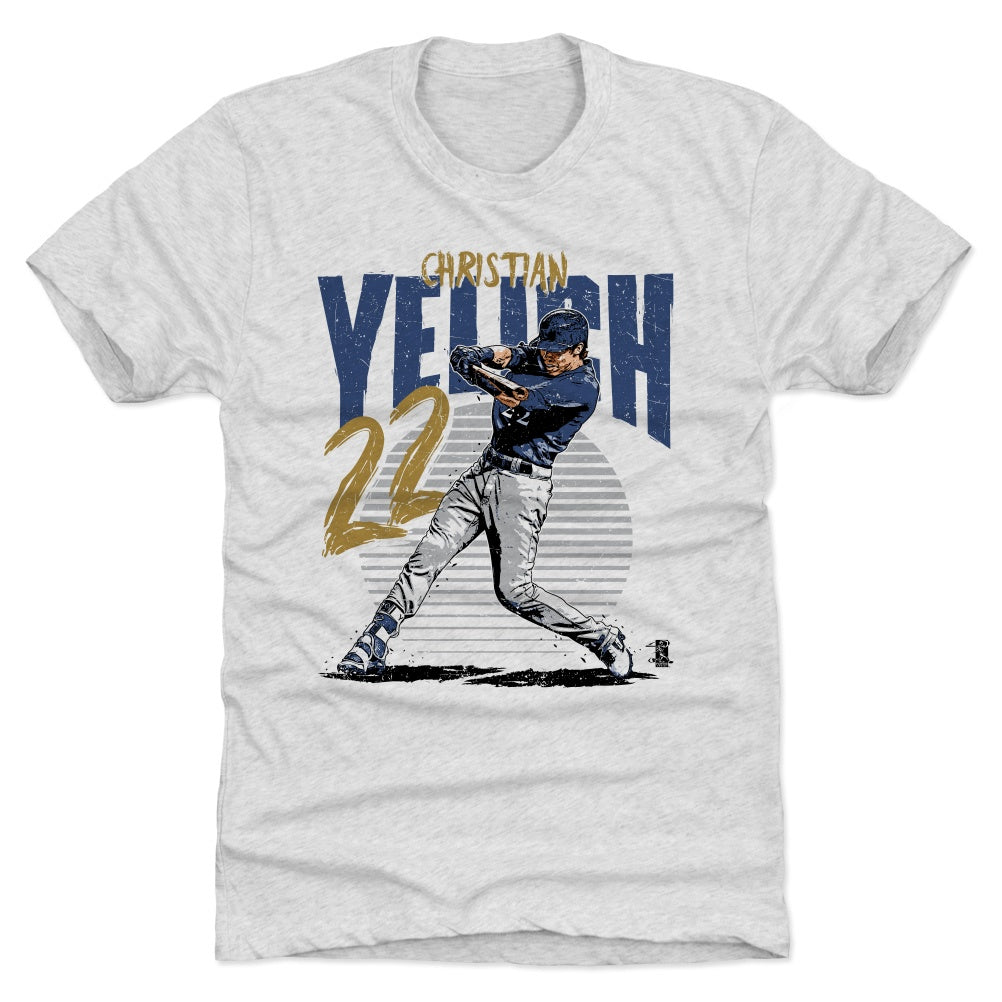 Christian Yelich T-Shirt | Milwaukee Baseball Men's Premium T-Shirt ...