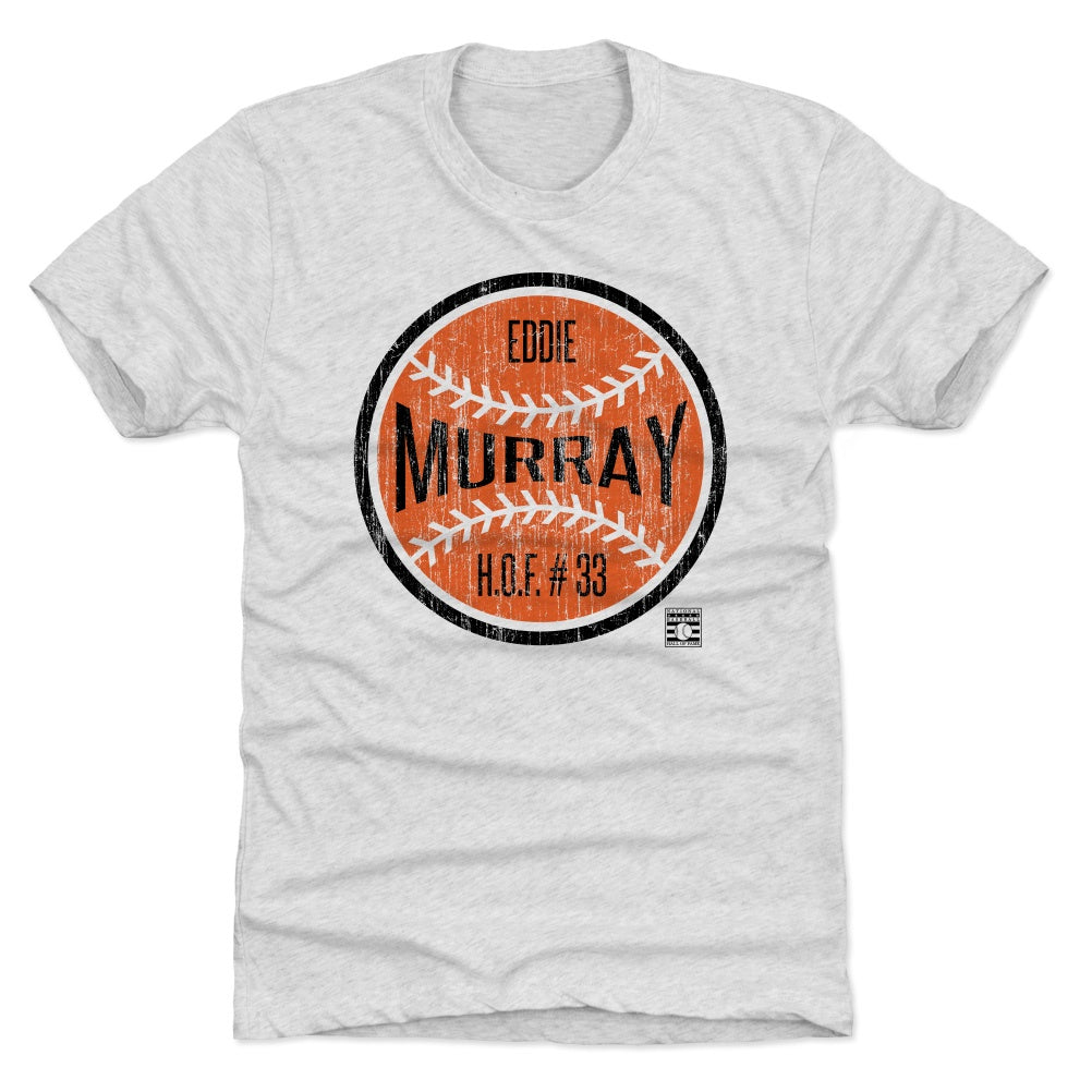 Eddie Murray Baltimore Orioles Men's Backer T-Shirt - Ash