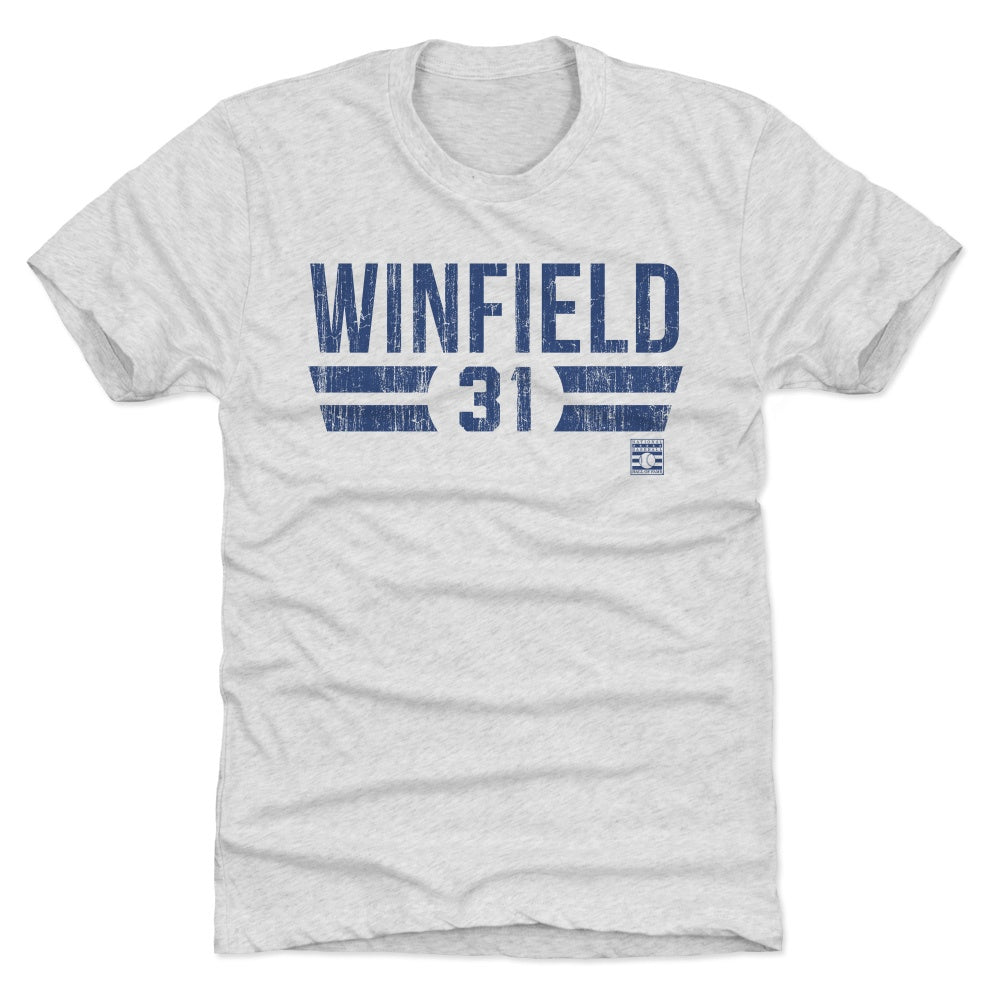 Dave Winfield Name & Number T-Shirt - Gray - Tshirtsedge