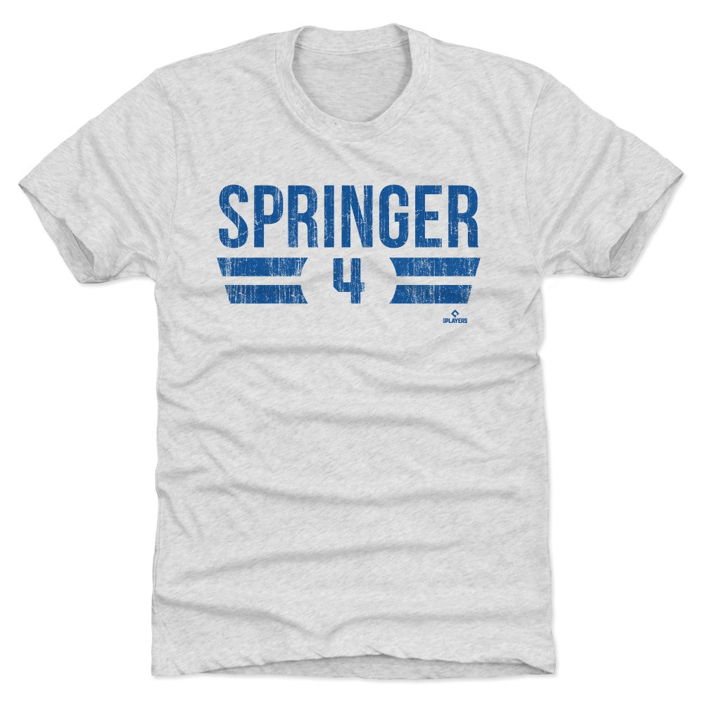 George Springer Kids T-Shirt - Tri Royal - Toronto | 500 Level Major League Baseball Players Association (MLBPA)