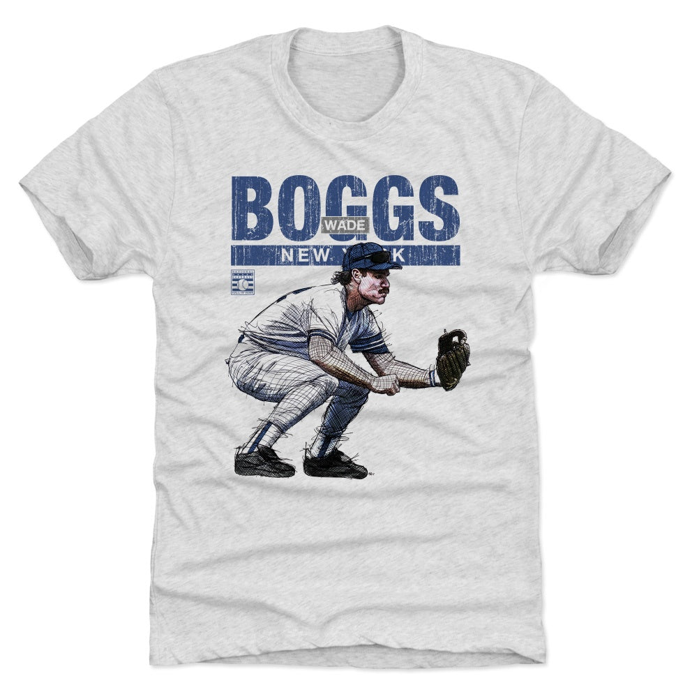 Wade Boggs Boston Red Sox Men's Navy Name and Number Banner Wave T-Shirt 