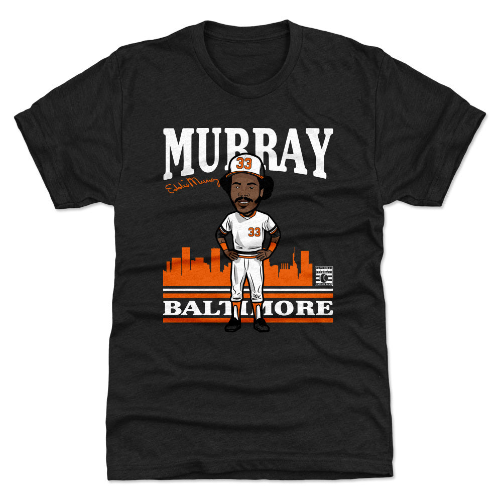 Eddie Murray Baltimore Orioles Men's Black Roster Name & Number T-Shirt 