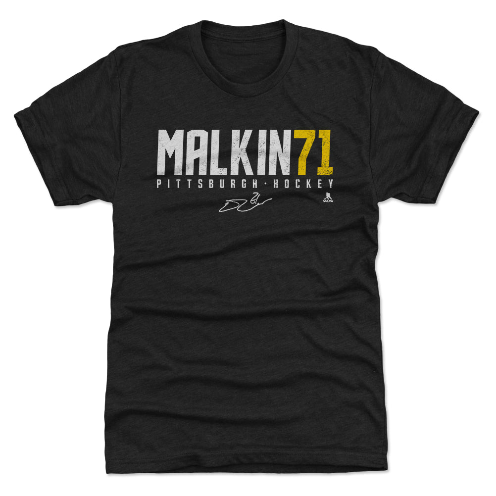 NHL Youth Pittsburgh Penguins Evgeni Malkin #71 Black Player T-Shirt