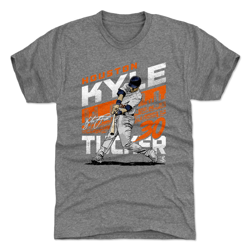 Houston Astros Men's 500 Level Kyle Tucker Houston Gray Shirt