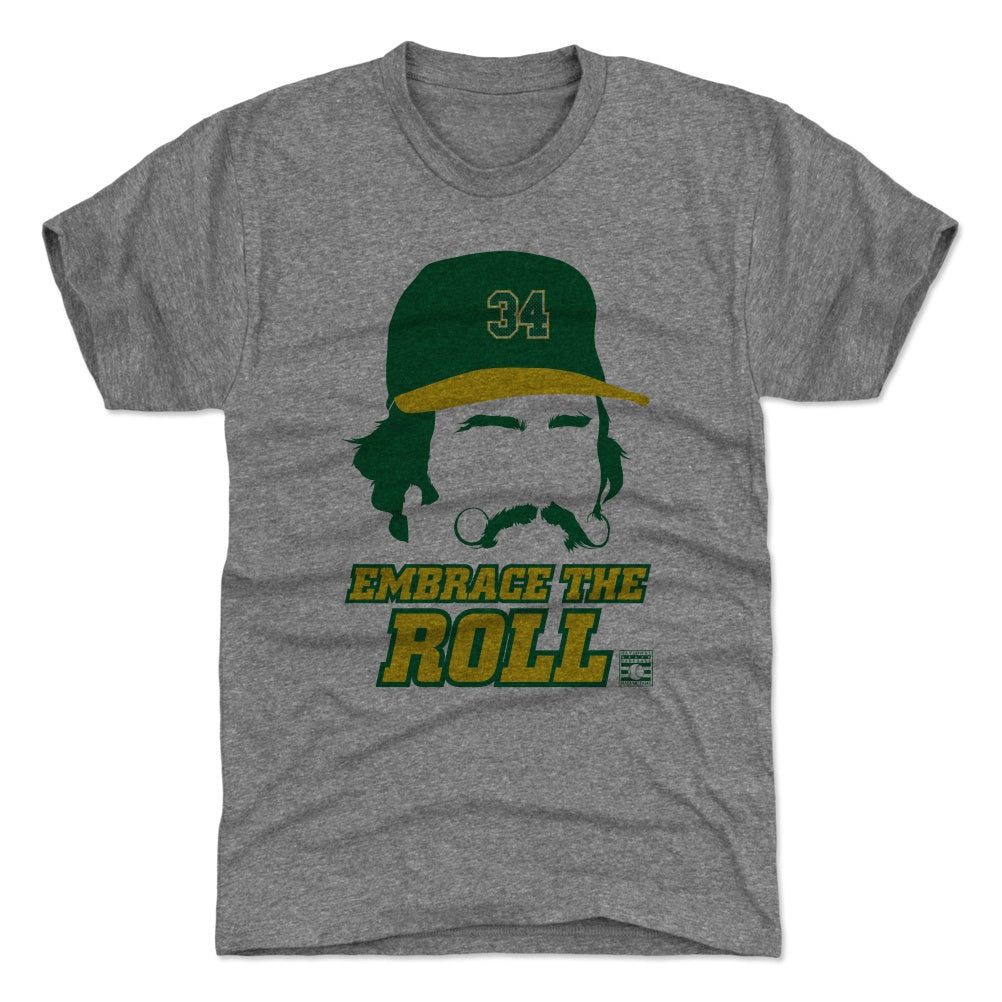 Oakland Athletics Men's 500 Level Rollie Fingers Oakland White T-Shirt