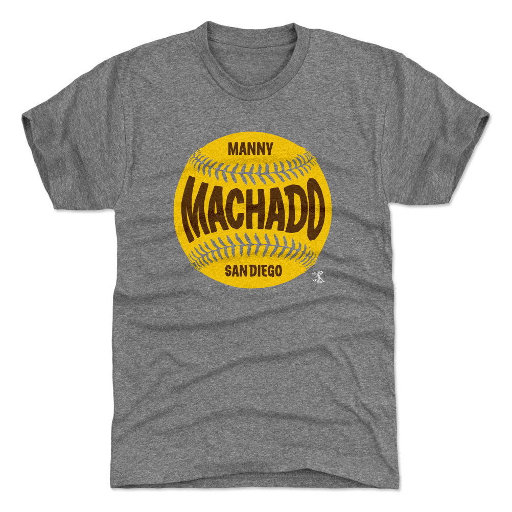 San Diego Padres Men's 500 Level Manny Machado San Diego Yellow Shirt