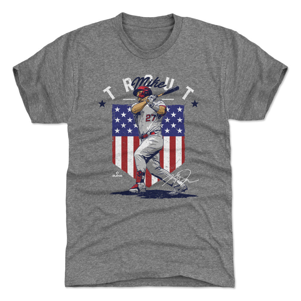  500 LEVEL Mike Trout Kids Shirt - Mike Trout Clutch: Clothing,  Shoes & Jewelry