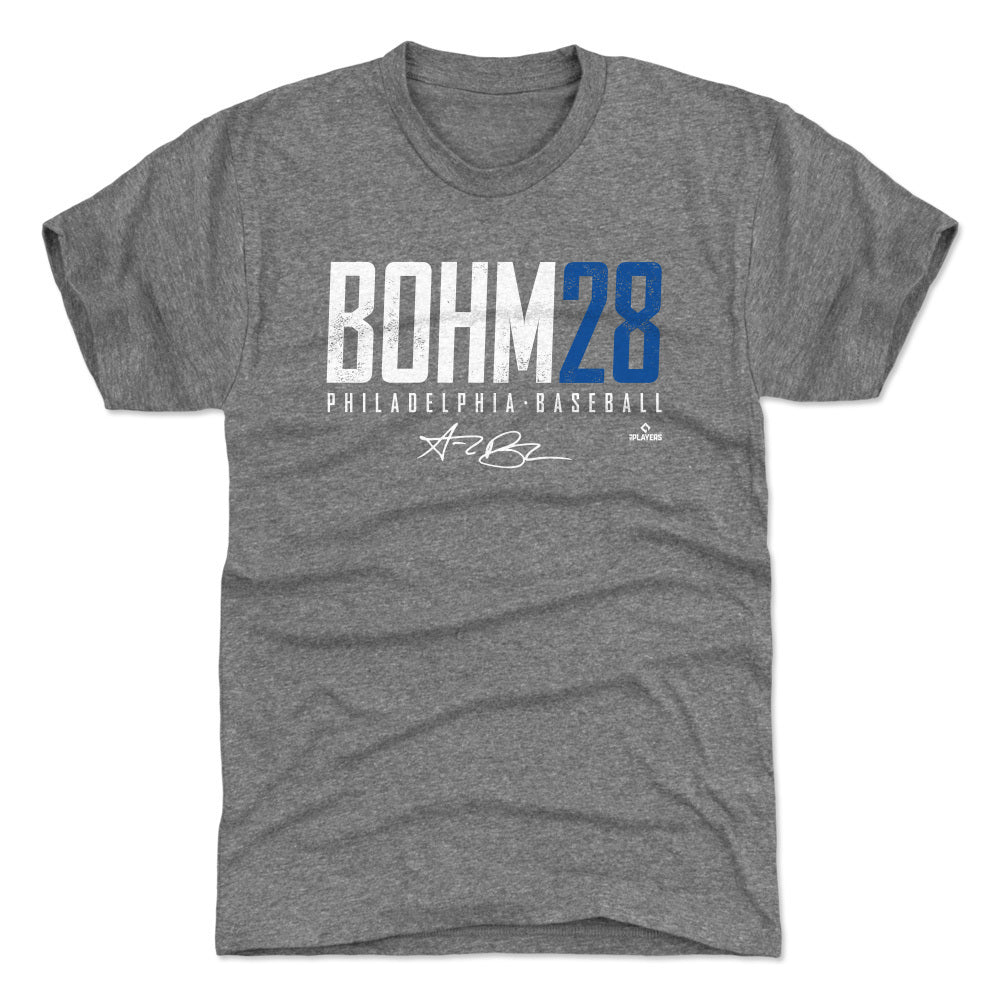 Alec Bohm 28 I Love This Place Philadelphia Phillies T-Shirt