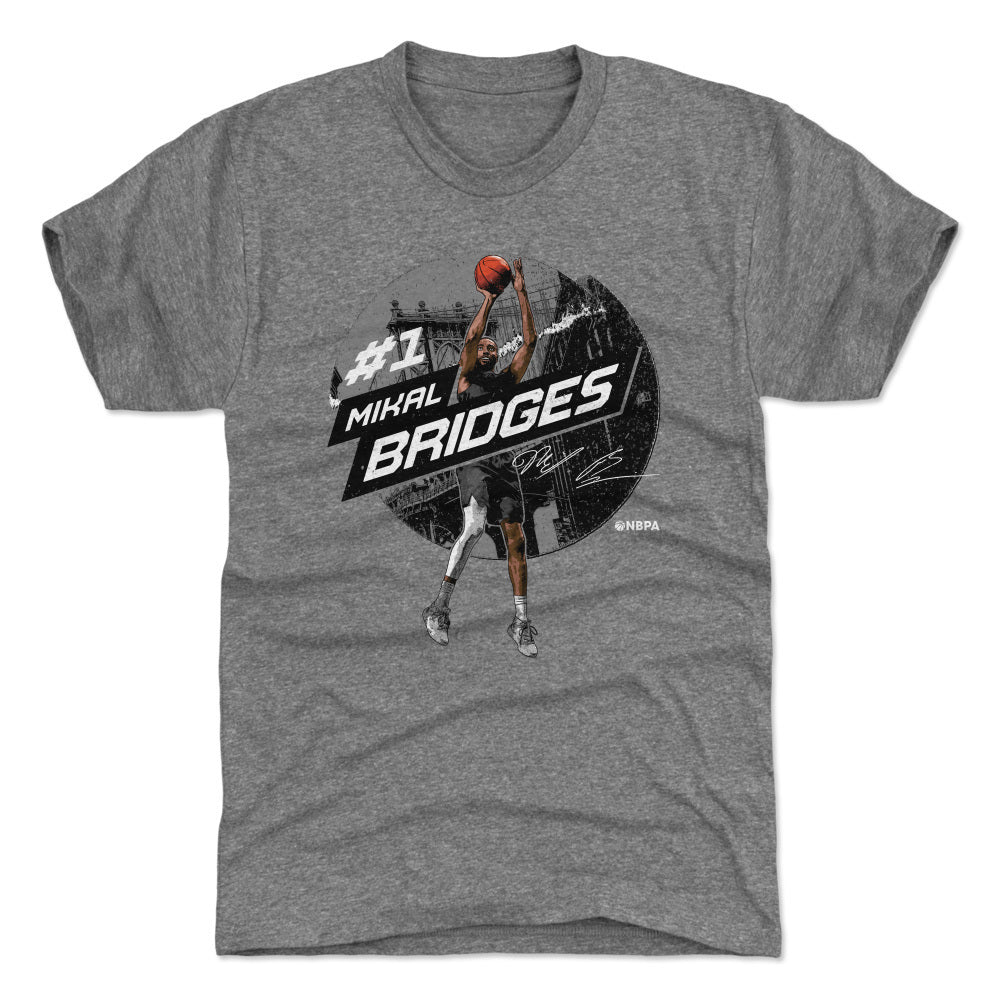 Mikal Bridges Men's Premium T-Shirt | outoftheclosethangers