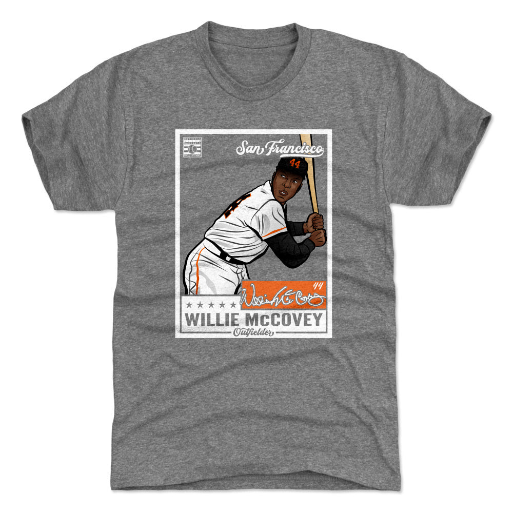 Willie McCovey Men's San Francisco Giants Throwback Jersey - Grey Authentic