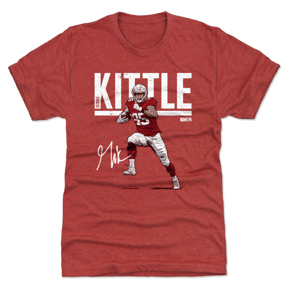 Kittle Jersey Red Kids T-Shirt for Sale by reevevi