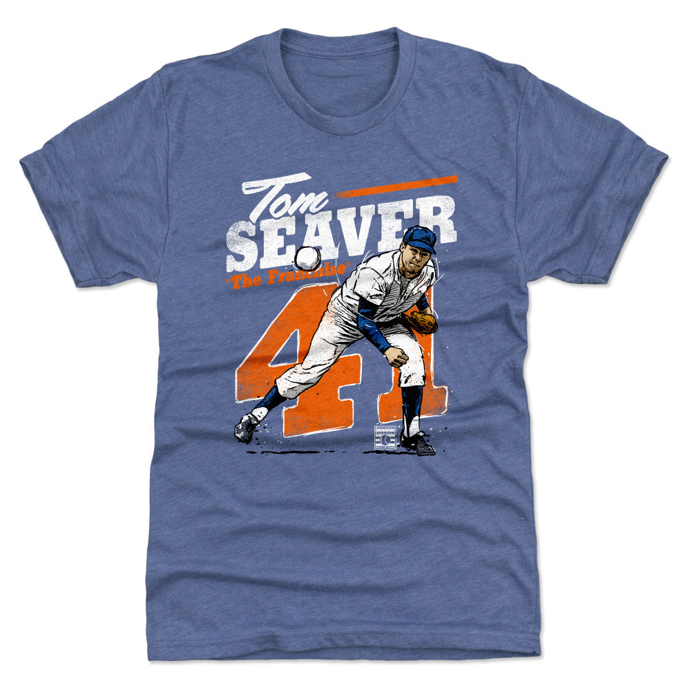  Tom Seaver 3/4 Sleeve T-Shirt (Baseball Tee, X-Small