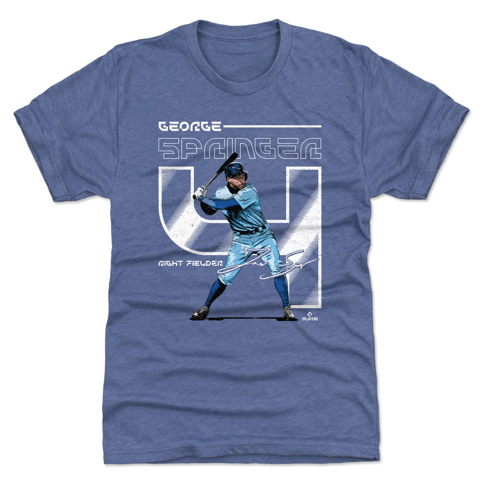 Youth Toronto Blue Jays George Springer Royal Alternate Name Number T Shirt