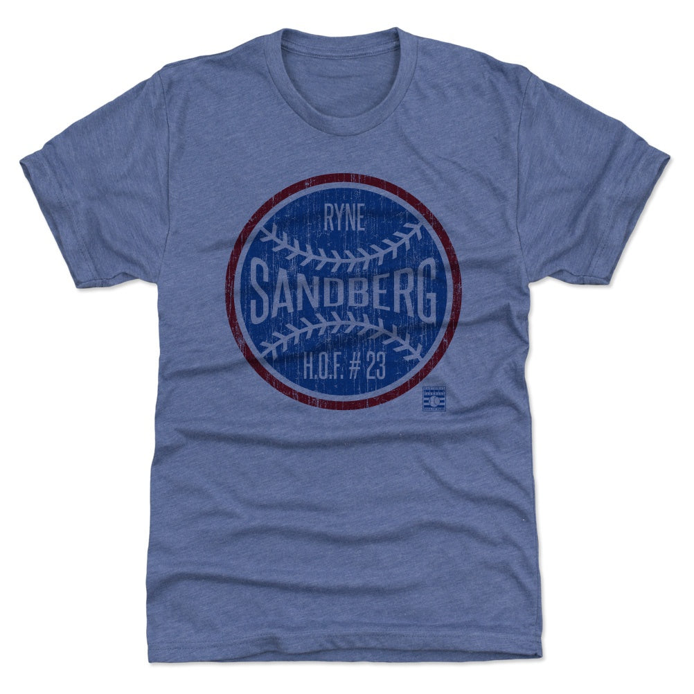 Chicago Cubs Men's 500 Level Ryne Sandberg Chicago Blue Shirt