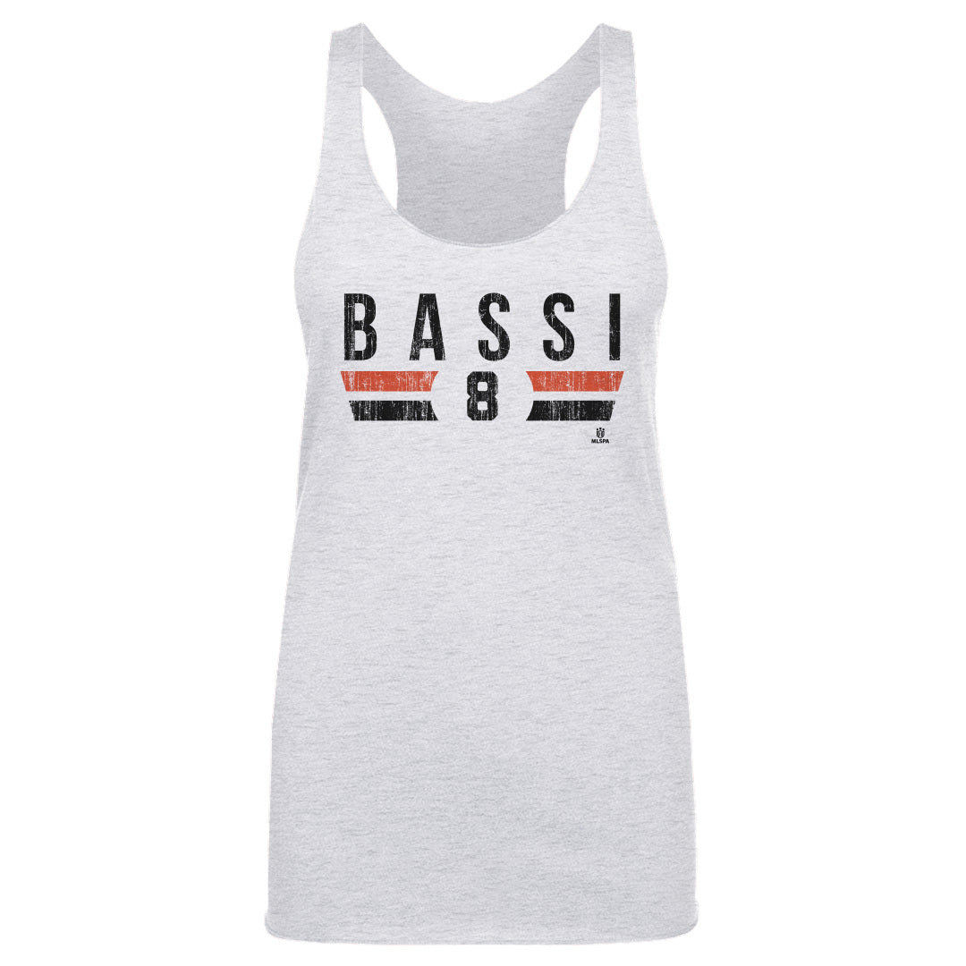 Mookie Betts Women's Tank Top - Tri Gray - Los Angeles | 500 Level Major League Baseball Players Association (MLBPA)