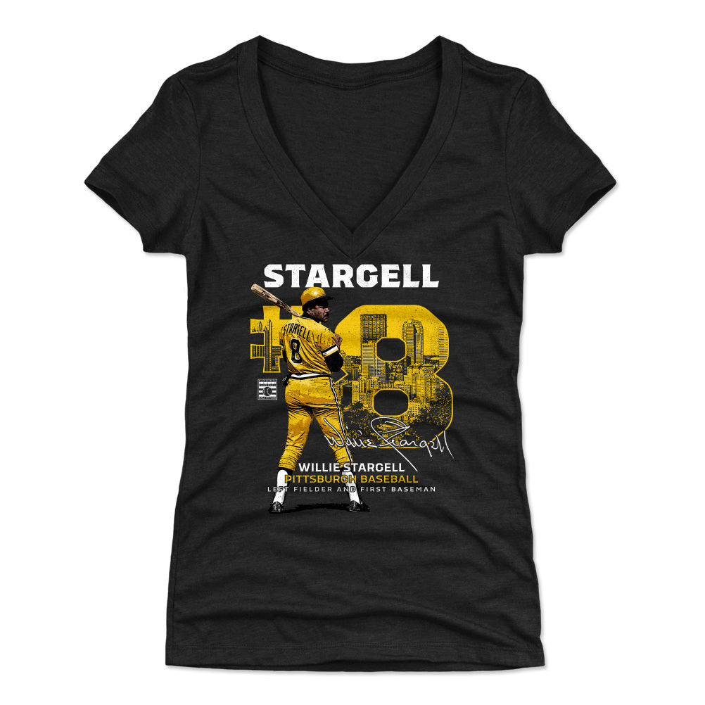 theSteelCityTshirts Willie Stargell Baseball Playing Card Pittsburgh Baseball Fan T Shirt Crewneck Sweatshirt / Black / Large