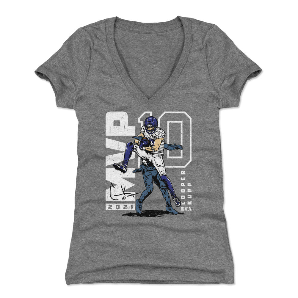 Cooper Kupp Women's V-Neck T-Shirt | outoftheclosethangers