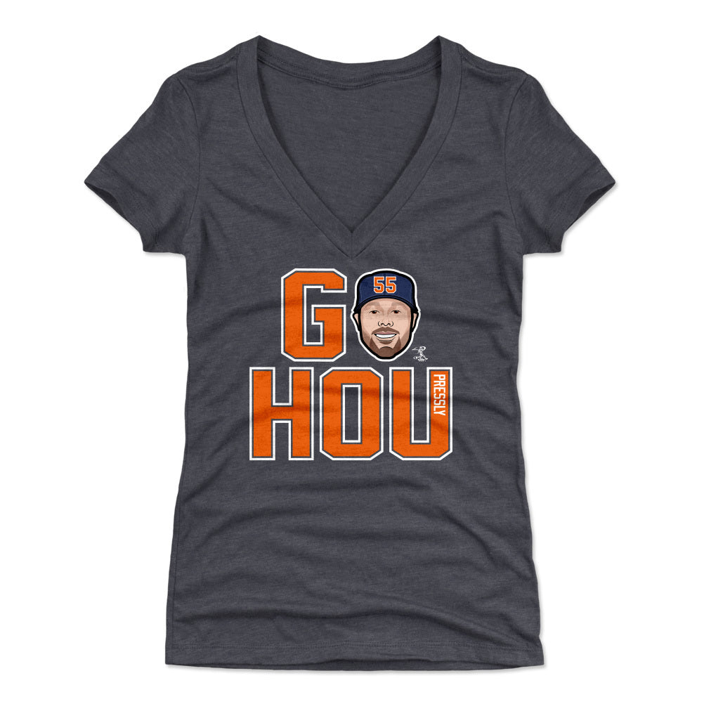 Ryan Pressly Kids Toddler T-Shirt - Heather Gray - Houston | 500 Level Major League Baseball Players Association (MLBPA)