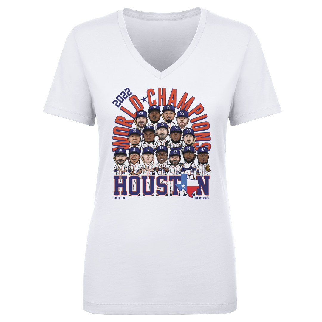 Houston Astros Men's 500 Level Framber Valdez Houston Navy T-Shirt