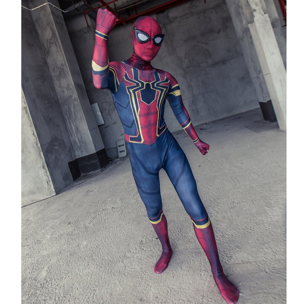 Avengers Infinity War Iron Spider-man Jumpsuit Cosplay Costume Halloween  Props Prix du fabricant économies et offres disponibles Facilite les achats  
