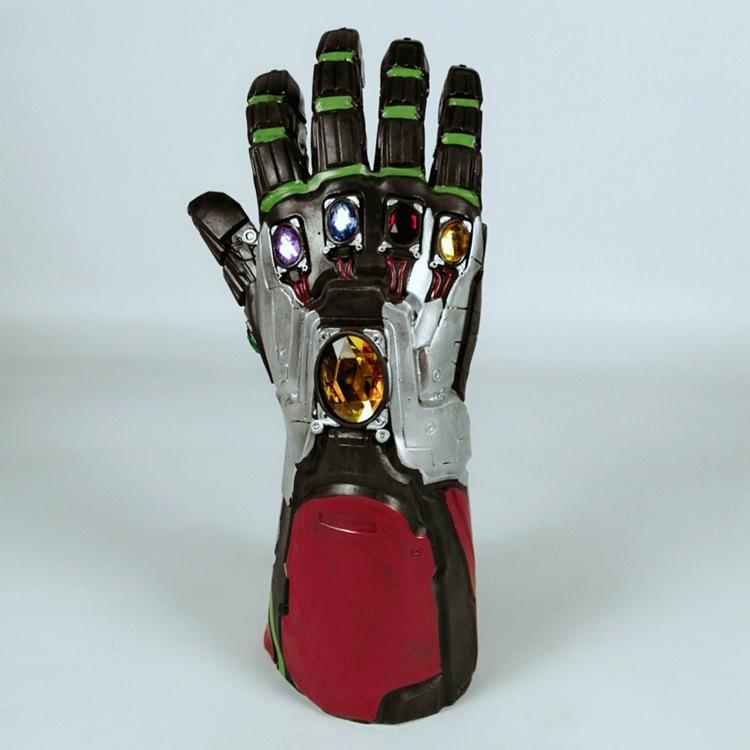 Avengers 4 Endgame Iron Man Infinity Gauntlet Cosplay Arm Thanos Latex Fanrek - roblox thanos gauntlet gear