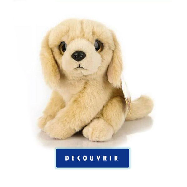 golden retriever dog plush