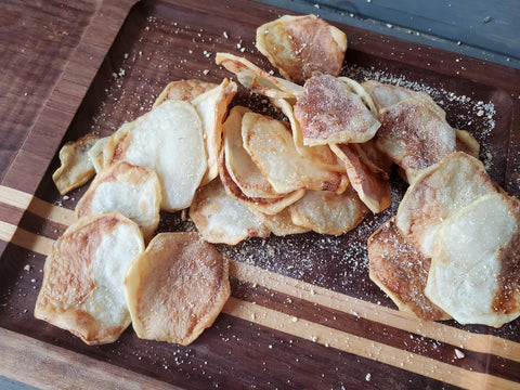 homemade potato chips