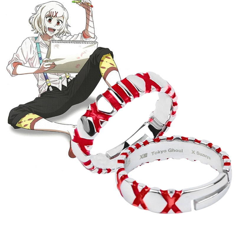  Bague Tokyo Ghoul  Juzo Suzuya Kaneki Shop