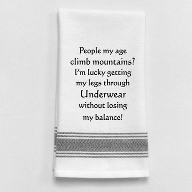 Funny Kitchen Towel, Just the Tip to See How it Feels